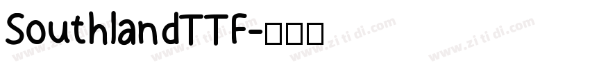 Southland TTF字体转换